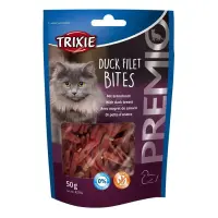 Ласощі для котів Trixie Premio Duck Filet Bites філе качки сушене 50г                               