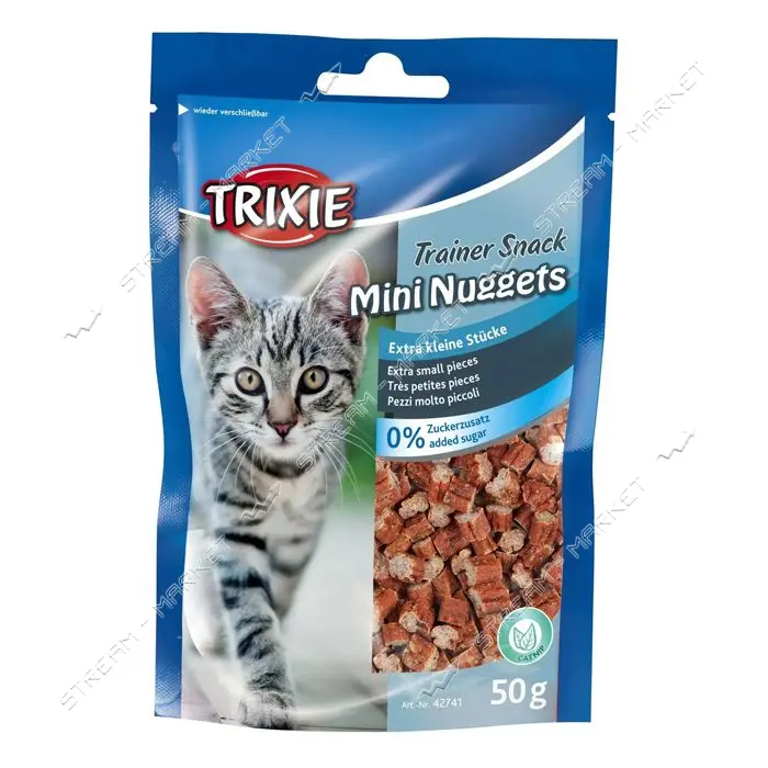 Лакомство для котов Trixie Trainer Snack Mini Nuggets 50г                                           