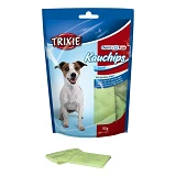 Лакомство для маленьких собак Trixie KauChips Light со спирулиной 50г