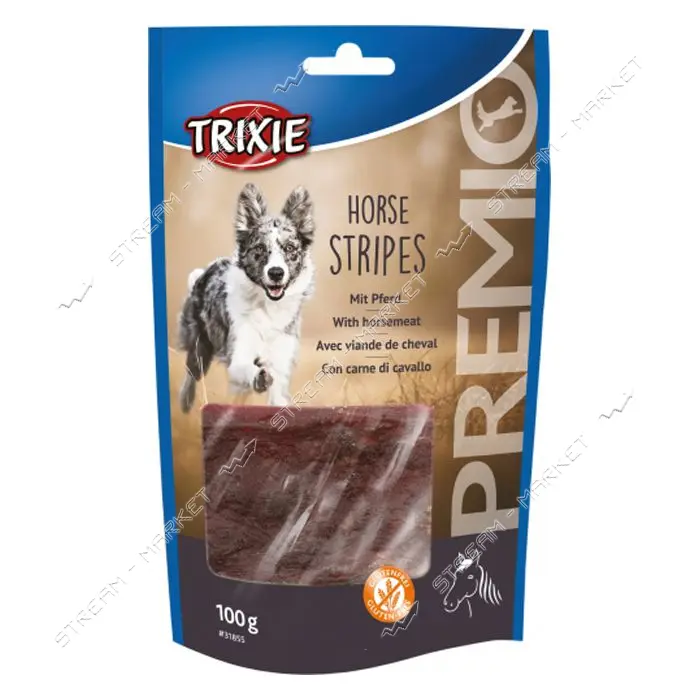 Лакомство для собак Trixie Horse Stripes с кониной 11см 100г