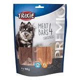 Лакомство для собак Trixie Premio 4 Meat Bars с курицей уткой бараниной и лососем 4х100г            