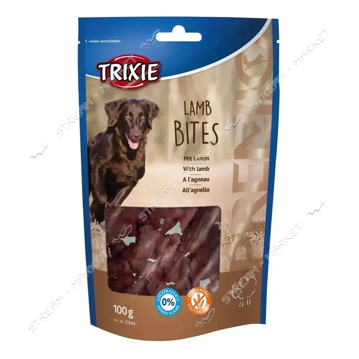 Лакомство для собак Trixie Premio Lamb Bites с ягненком 100г                                        