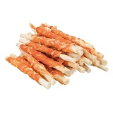 Кость для чистки зубов Trixie Denta Fun с курицей 12см 240г 30шт