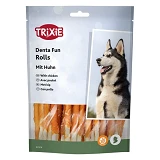 Кістка для чищення зубів Trixie Denta Fun з куркою 12см 240г 30шт