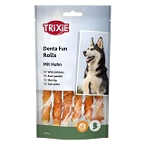 Паличка для чищення зубів Trixie Denta Fun з куркою 12см 70г 6шт