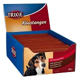 Палочка жевательная Trixie Denta Fun с говядиной в коробке 65г/шт 50шт