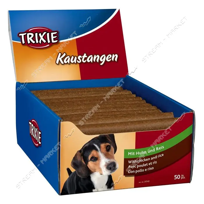 Палочка жевательная Trixie Denta Fun с курицей в коробке 65г/шт 50шт                                