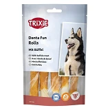 Паличка жувальна Trixie Denta Fun з м'ясом буйвола 12см/70г 5шт