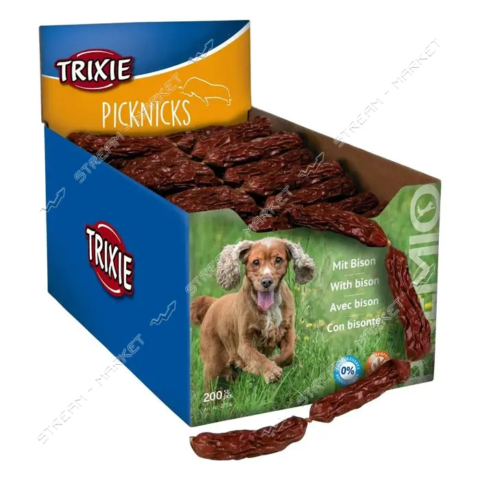 Сосиски с мясом бизона Trixie 200шт                                                                 
