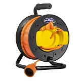 Удлинитель Svittex SV на катушке с выносной розеткой оранжевый 40м 2x1.5мм2                         
