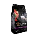 Сухой корм Savory для собак средних пород Индейка и ягненок 1кг