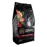 Сухой корм Savory для собак малых пород Индейка и ягненок 3кг