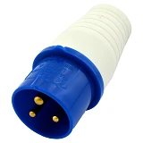 Вилка переносная Lee 7013 16 А 220 В 2Р plus Е IP44                                                 