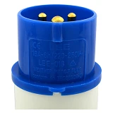 Вилка переносная Lee 7013 16 А 220 В 2Р plus Е IP44                                                 