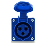 Розетка Lee 7113 16 А 220 В 2Р plus Е IP44 стационарная наружная