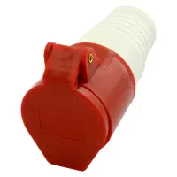 Розетка Lee 7214 16 А 380 В 3Р plus Е IP44 переносная                                               