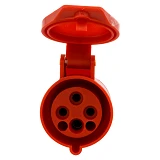 Розетка Lee 7214 16 А 380 В 3Р plus Е IP44 переносная