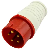 Вилка переносная Lee 7015 16 А 380 В 3Р plus N plus Е IP44                                          