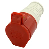 Розетка Lee 7215 16 А 380 В 3Р plus N plus Е IP44 переносная                                        