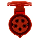 Розетка Lee 7215 16 А 380 В 3Р plus N plus Е IP44 переносная                                        