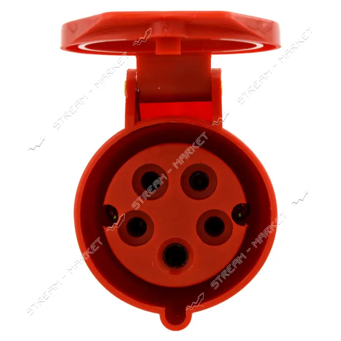 Розетка Lee 7215 16 А 380 В 3Р plus N plus Е IP44 переносная                                        