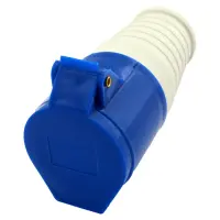 Розетка Lee 7223 32 А 220 В 2Р plus Е IP44 переносная                                               