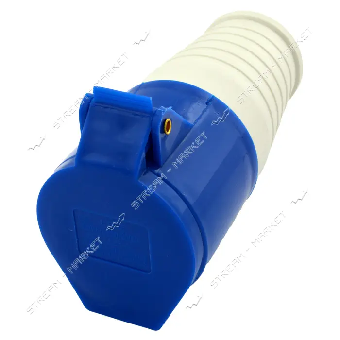 Розетка Lee 7223 32 А 220 В 2Р plus Е IP44 переносная