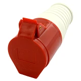 Розетка Lee 7224 32 А 380 В 3Р plus Е IP44 переносная                                               