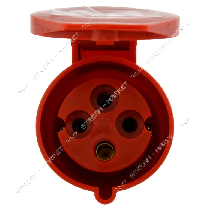 Розетка Lee 7224 32 А 380 В 3Р plus Е IP44 переносная                                               