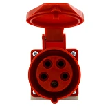 Розетка Lee 7125 32 А 380 В 3Р plus N plus Е IP44 стационарная наружная                             