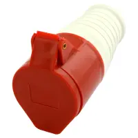 Розетка Lee 7225 32 А 380 В 3Р plus N plus Е IP44 переносная                                        