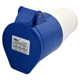 Розетка переносная Takel 3 контакта 2Р плюс Е 32А 220В IP44 223