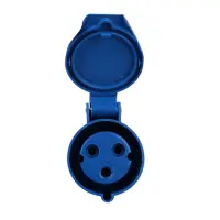 Розетка переносная Electro House EH-PSM-316 3 контакта 2P plus PE 16А 220В IP44                     