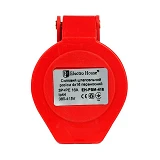 Розетка переносная Electro House EH-PSM-416 4 контакта 3P plus PE 16А 220В IP44                     