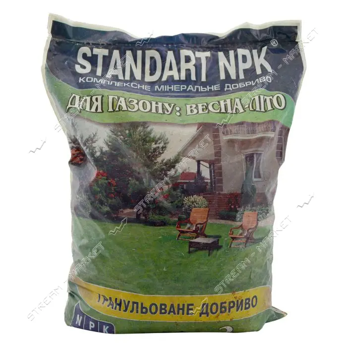 Удобрение для газона Standart NPK Весна-лето 2кг                                                    