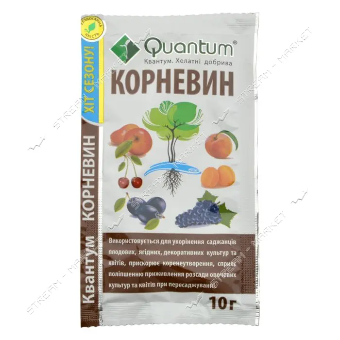 Микроудобрение стимулятор роста Quantum Корневин 10г