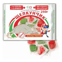 Тесто Щелкунчик против грызунов 0.25кг Украина