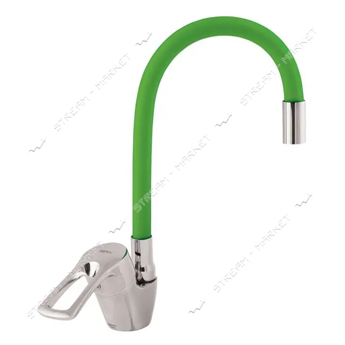 Смеситель для кухни Zerix YUB WKB-181 зеленый