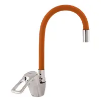 Смеситель для кухни Zerix YUB WKB-181 оранжевый                                                     