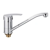 Смеситель для кухни Haiba AGAT 555 brass nut
