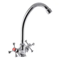 Смеситель для кухни G-Ferro 271 на гайке букса 1/2" 2шт                                             