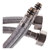 Смеситель для кухни G-Ferro 271 на гайке букса 1/2" 2шт