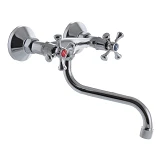 Смеситель для кухни G-Ferro 361 настенный букса 1/2"