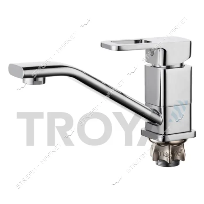 Смеситель для кухни Troya NOD4-B188 короткий 15см с картриджем 35мм                                 