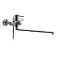 Смеситель для ванны Champion SUS-006 EURO CHROME длинный из нержавеющей стали                       