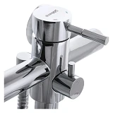Смеситель для ванны Champion SUS-006 EURO CHROME длинный из нержавеющей стали