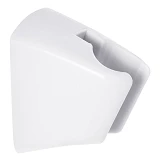 Кронштейн для душевой лейки Zerix HOLDER-01W пластик белый
