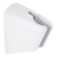 Кронштейн для душевой лейки Zerix HOLDER-01W пластик белый                                          