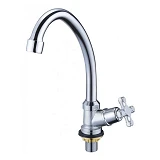 Смеситель для умывальника Solone JIK1 однокранник ухо букса 1/2"                                    