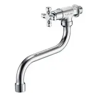 Смеситель для кухни Solone JIK13 однокранник на стену букса 1/2" 2шт